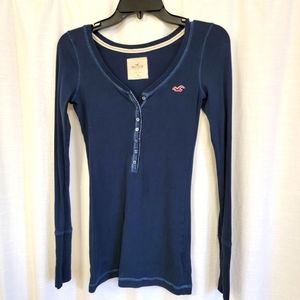 Hollister Long Sleeve V Neck